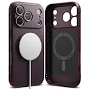 iPhone 17 Pro Max Onyx MagSafe Skal, Dark Cherry