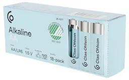 Alkalisk AA-batteri LR6 (18-pack)