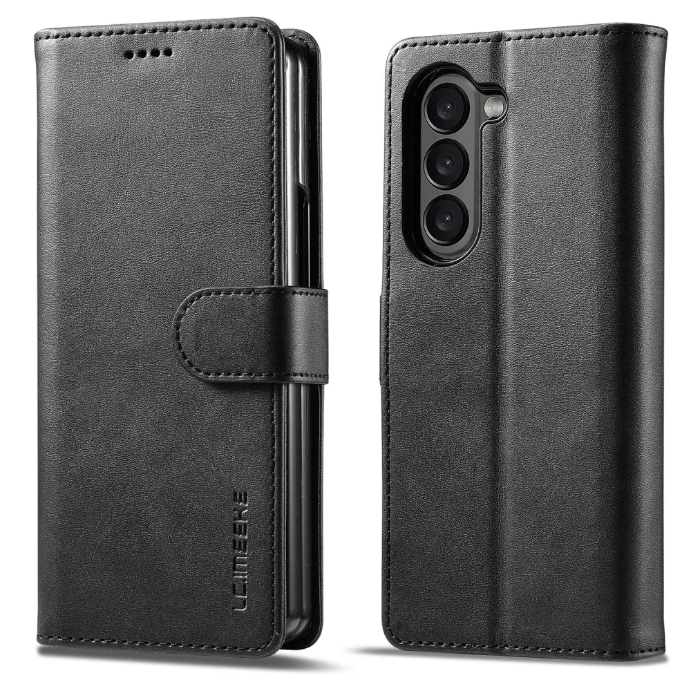 Lommebokdeksel Samsung Galaxy Z Fold 5 svart