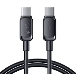 USB-C til USB-C-kabel PD 100W 2m Sort