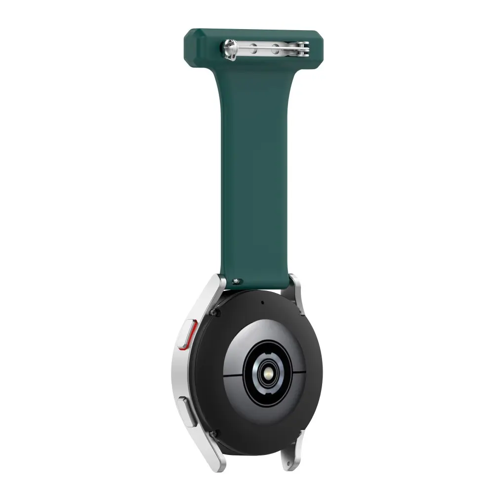 Samsung Galaxy Watch 7 40mm sjuksköterskeklocka rem mörkgrön