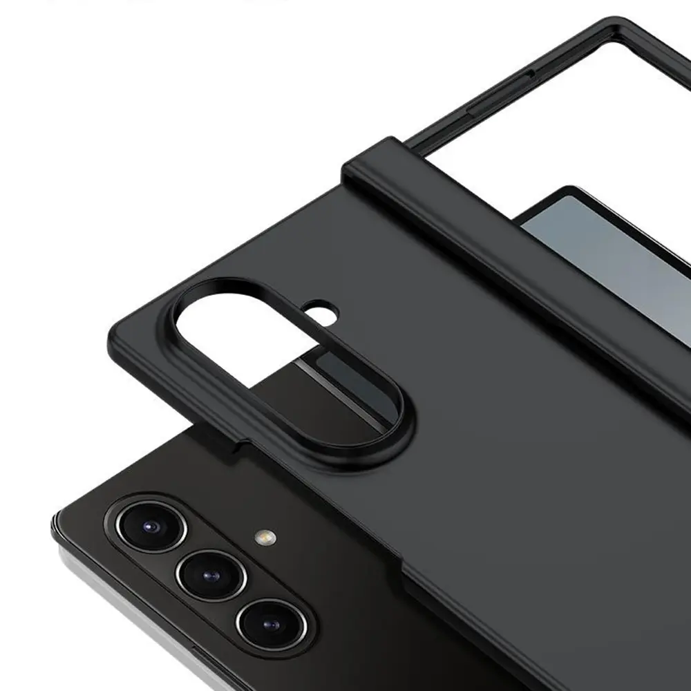 Hårdskal Gummerat Hinge Protection Samsung Galaxy Z Fold 7 Svart