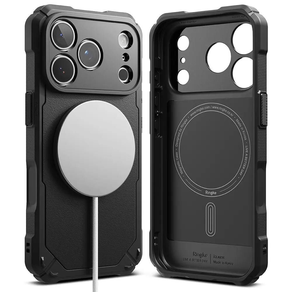 Rugged Gear Magnetic Case iPhone 18 Pro Black