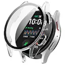 Samsung Galaxy Watch 7 44mm Heldekkende deksel med skjermbeskytter, Gjennomsiktig