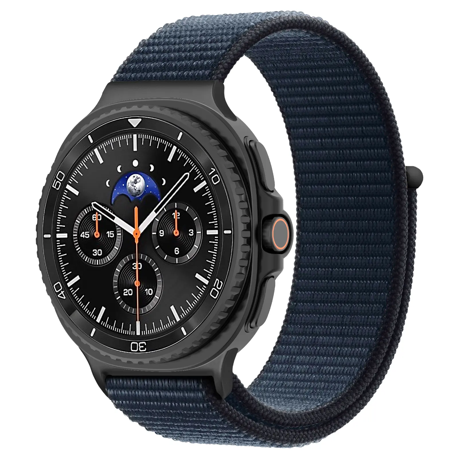 Samsung Galaxy Watch 9 44mm Armband i nylon, Blå