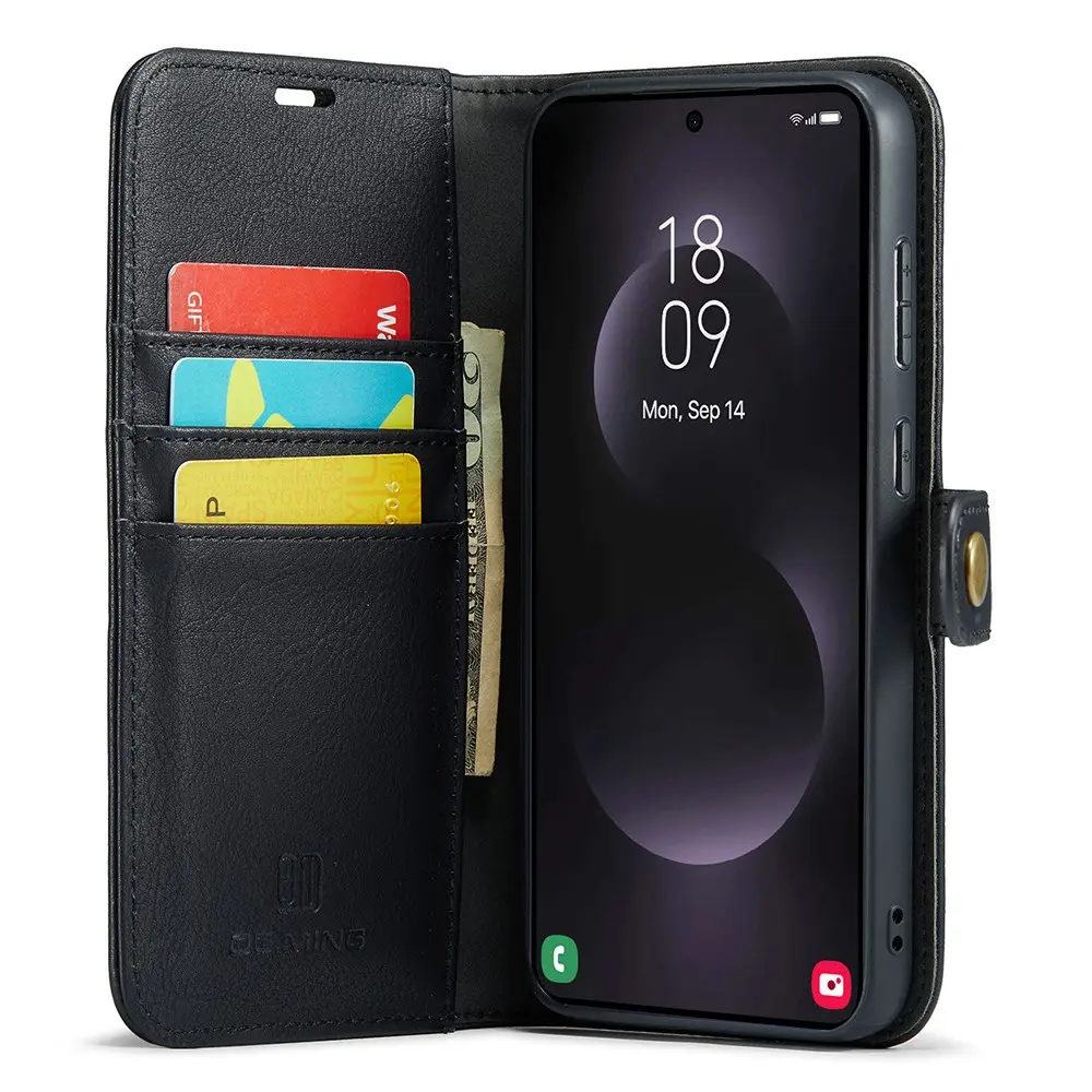 Magnet Wallet Samsung Galaxy S25 Edge Black