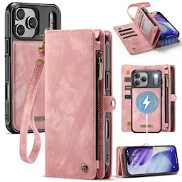 Multi-slot Suojakotelo iPhone 17 Pro Max Vaaleanpunainen