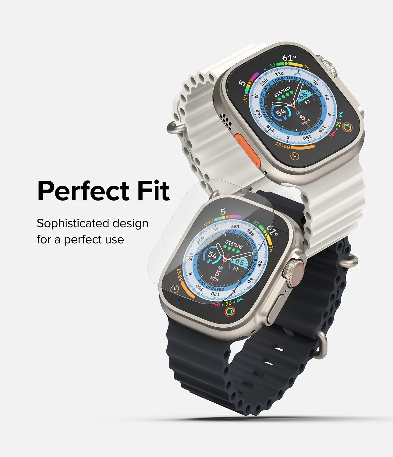Screen Tempered Glass Apple Watch Ultra 49mm 2nd Gen (4-pack)
