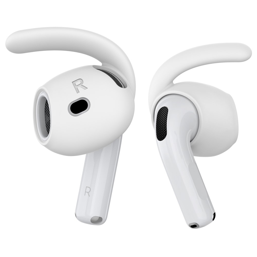 Ahastyle Apple AirPods 4 Sportlige Øreklips, Hvit