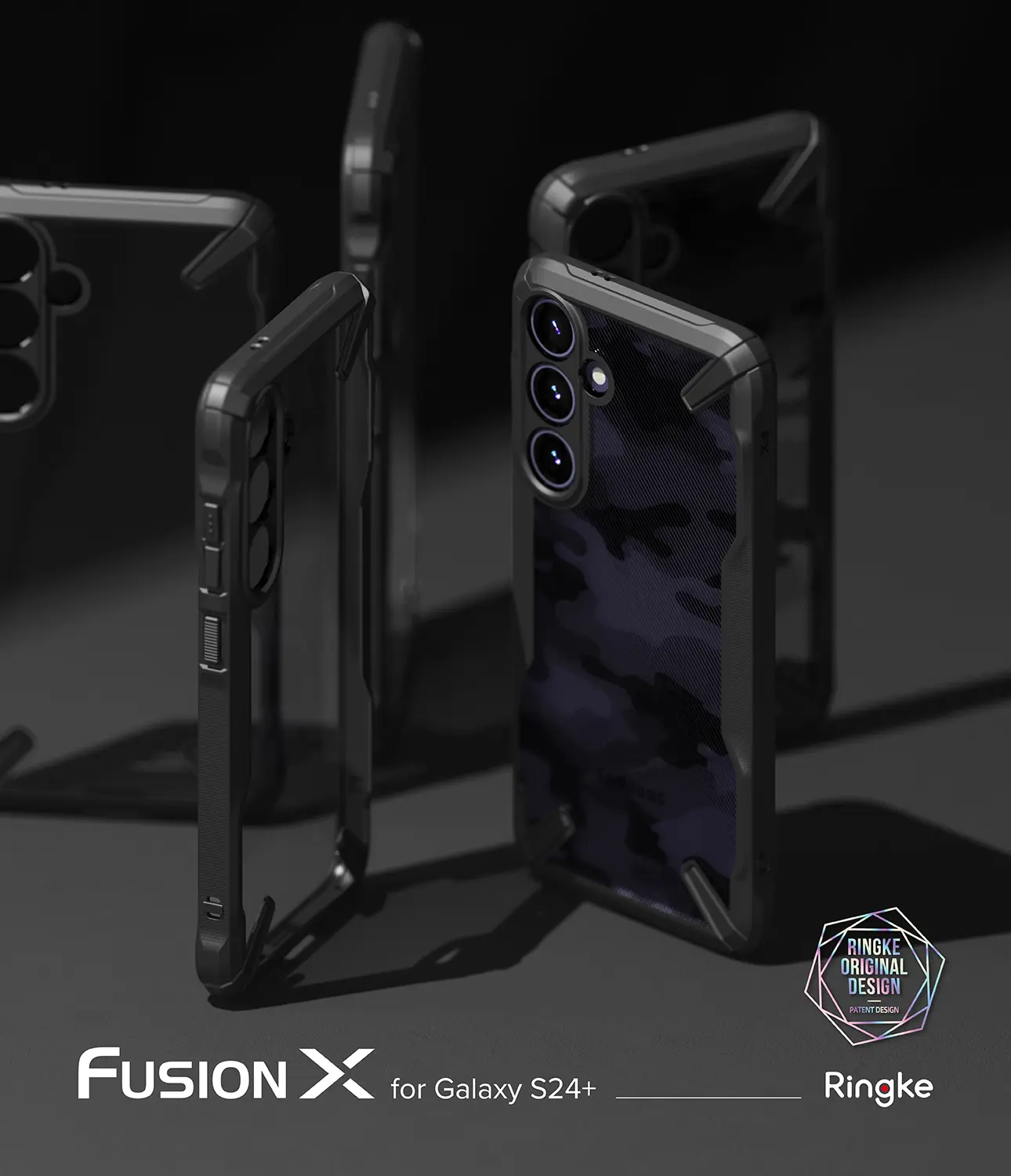 Fusion X Case Samsung Galaxy S24 Svart