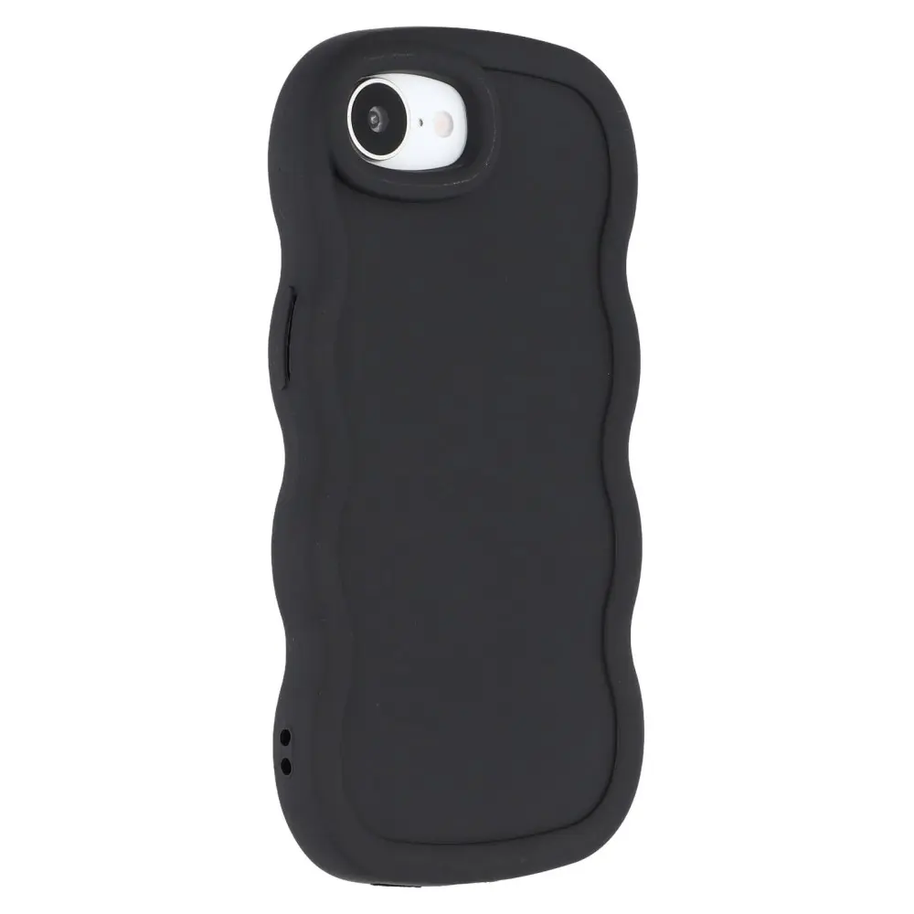 Wavy Edge TPU Skal iPhone 17e Svart
