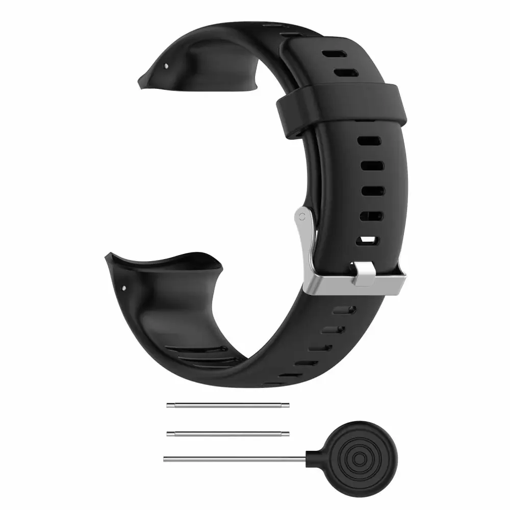 Silikonarmband Polar Vantage V Svart
