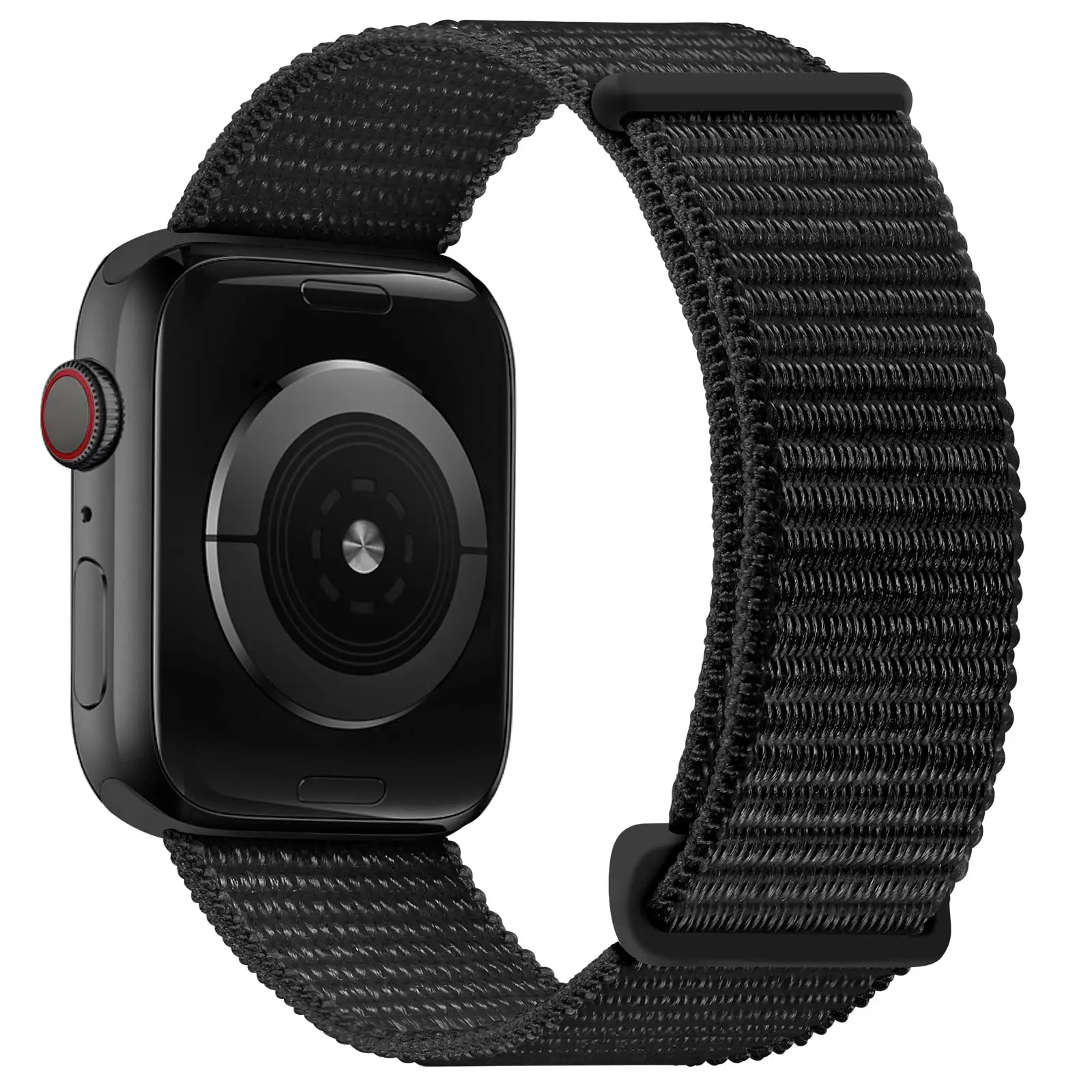 Nylonarmband Apple Watch Series 12 43mm Svart