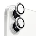 Linsebeskytter Hærdet Glas Aluminium iPhone 17 Sølv