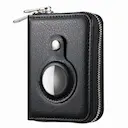 AirTag-pung RFID-beskyttelse sort
