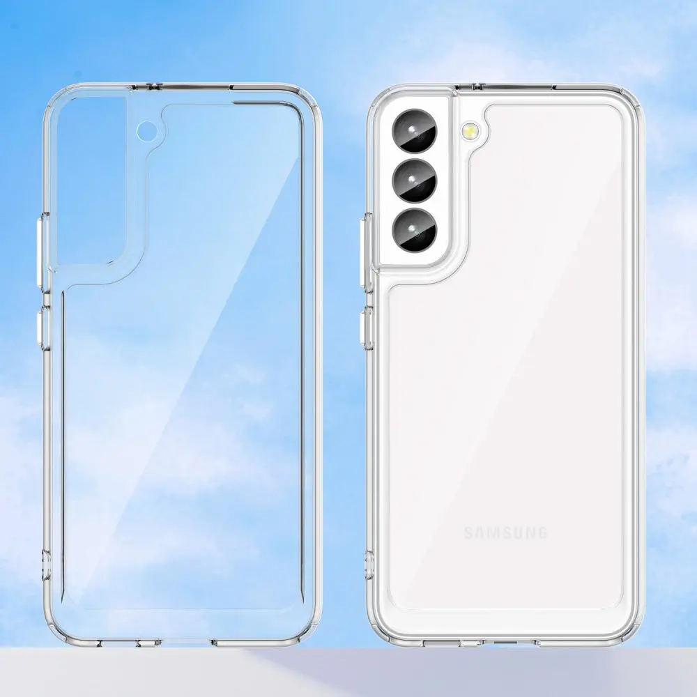Hybridskal Samsung Galaxy S23 Genomskinlig