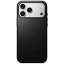 iPhone 18 Pro Max MagSafe-kuori - Modern Leather Black