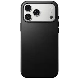 iPhone 18 Pro Max MagSafe Deksel - Modern Leather Black