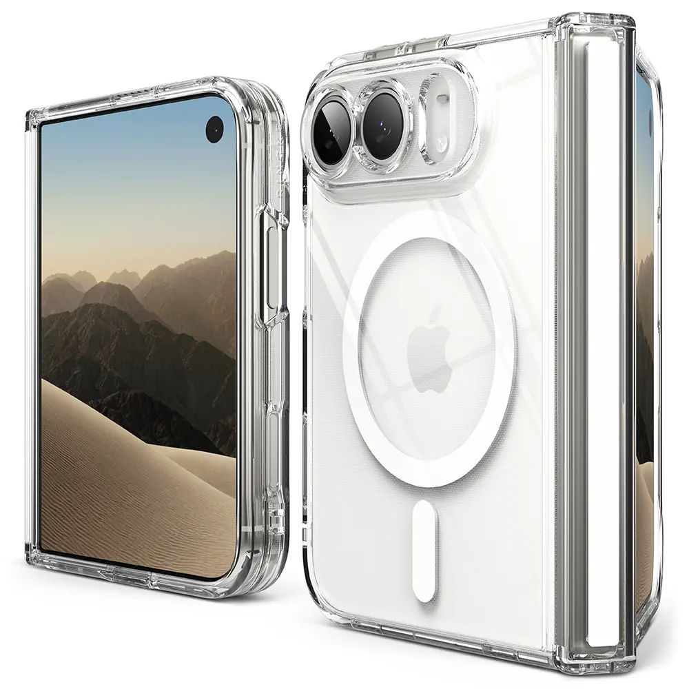 Fusion Flap Magnetic Case iPhone Duo Clear