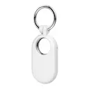 Silikone nøglering til Samsung Galaxy SmartTag 2 Hvid
