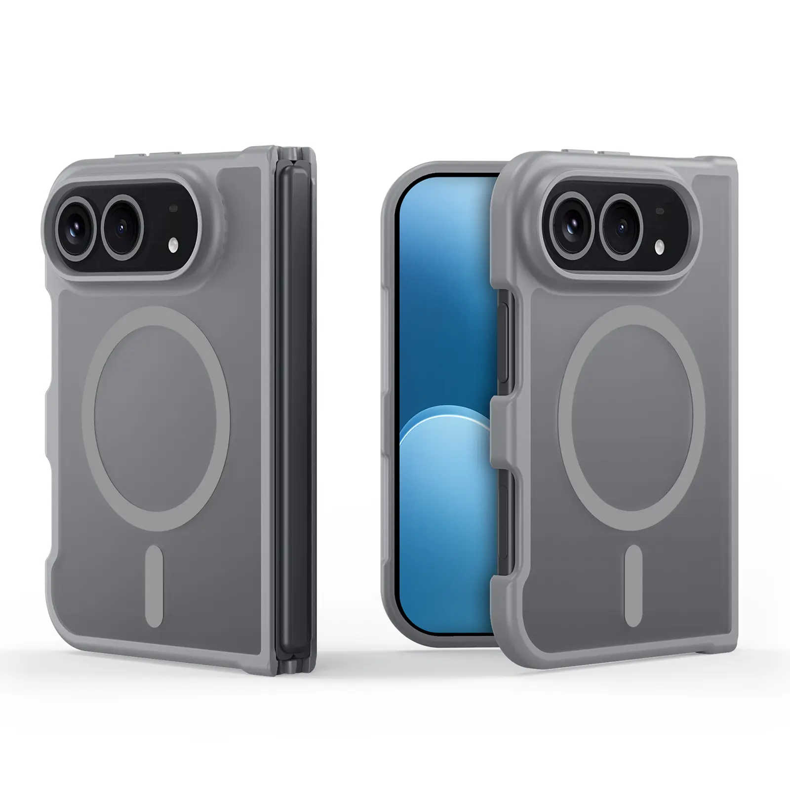 Yind Magnetiskt Skal iPhone Ultra Grey