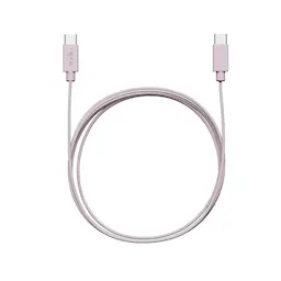 C1 Laddningskabel USB-C till USB-C 1.8 m, Rosa