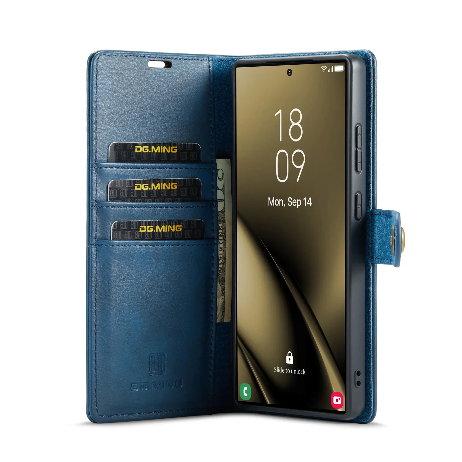 Magnet Wallet Samsung Galaxy S25 Ultra Blue