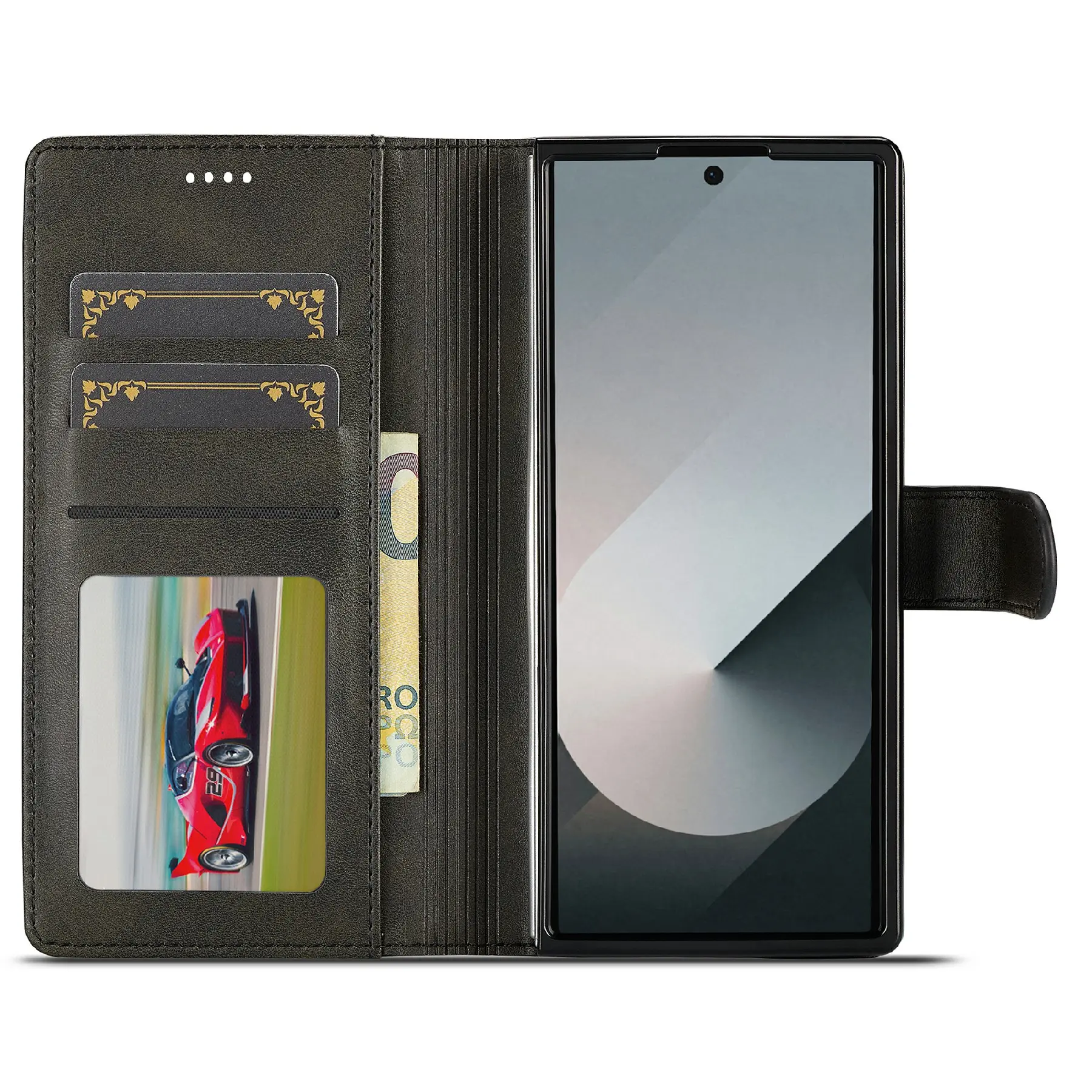Plånboksfodral Samsung Galaxy Z Fold 8 Ultra Svart