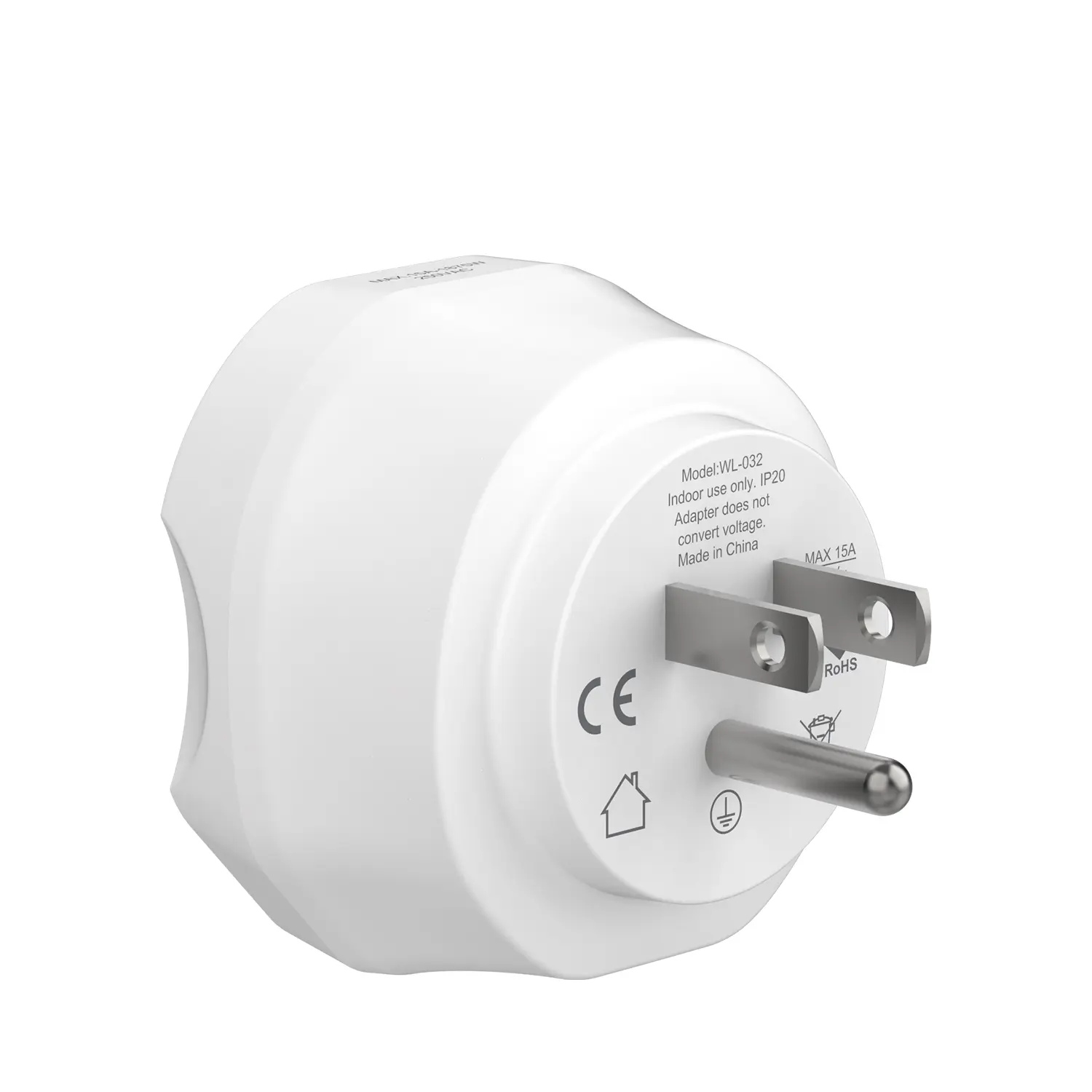 2-pack Reseadapter Europa till USA
