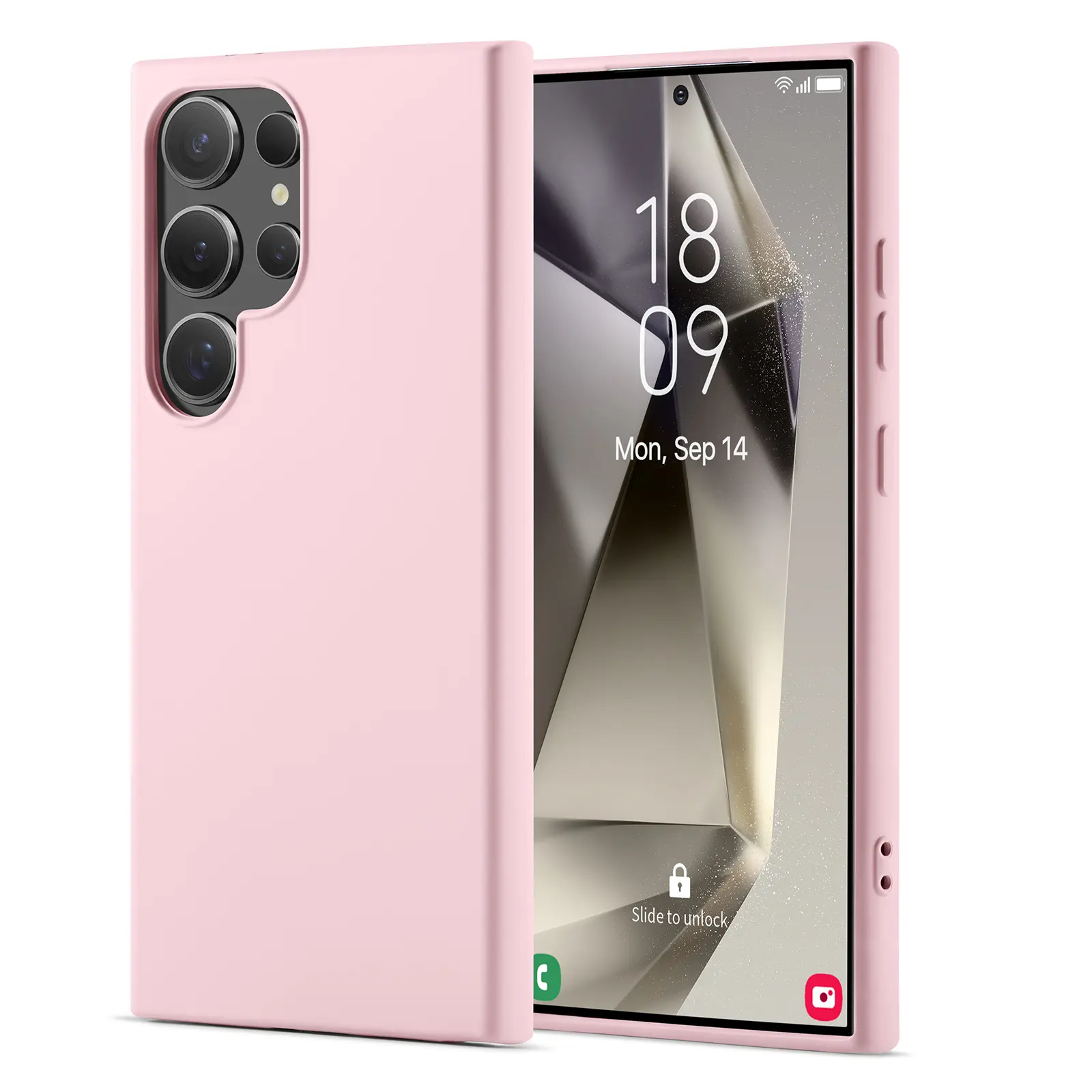 TPU Cover Samsung Galaxy S24 Ultra Lyserød