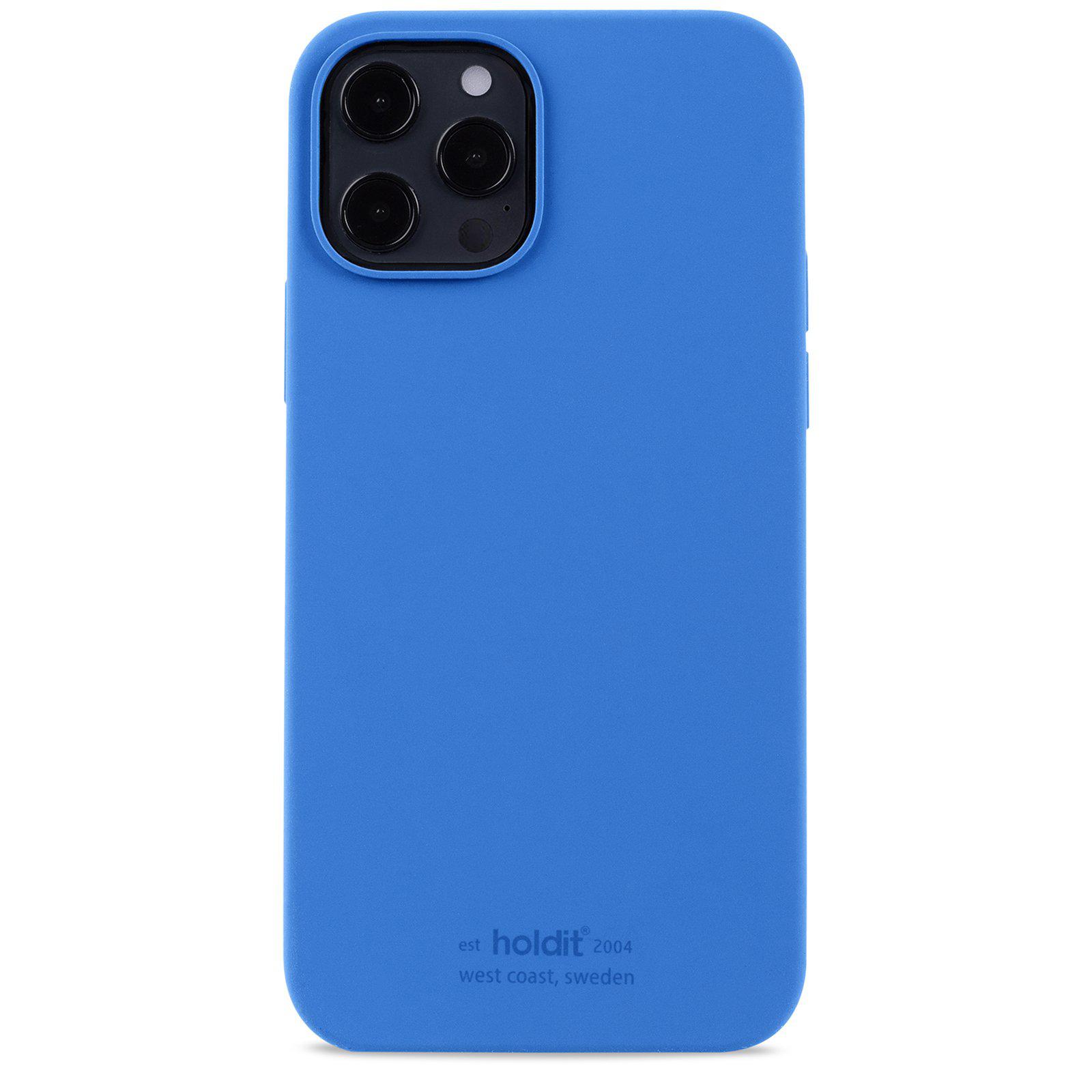 Holdit Deksel Silikon iPhone 12/iPhone 12 Pro Sky Blue