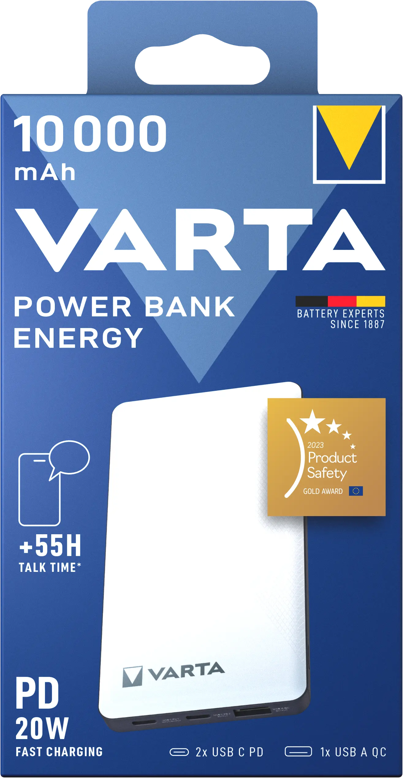 Powerbank Energy 10000 mAh PD 20W Vit