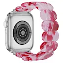 Elastiskt resinarmbånd Apple Watch SE 40mm lyserød blanding