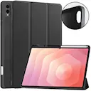 Samsung Galaxy Tab S12 Ultra Tri-fold etui med pennholder, Svart