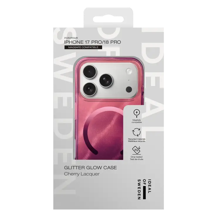 Clear MagSafe Case iPhone 17 Pro Cherry Lacquer