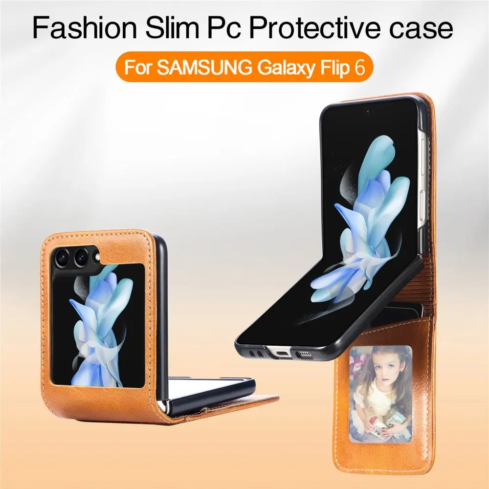 Mobilfodral Samsung Galaxy Z Flip 6 Brun