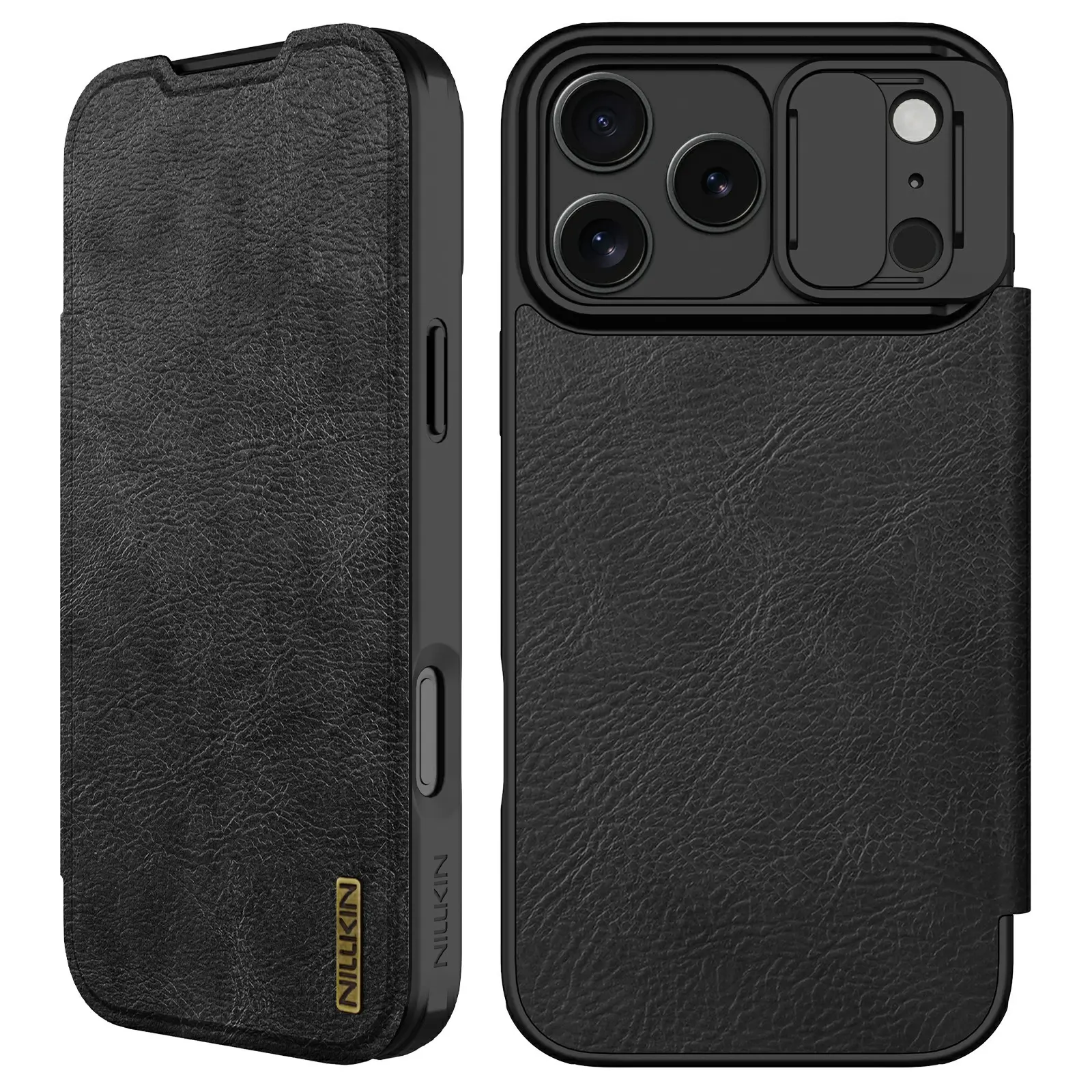 Qin Pro CamShield iPhone 18 Pro Svart