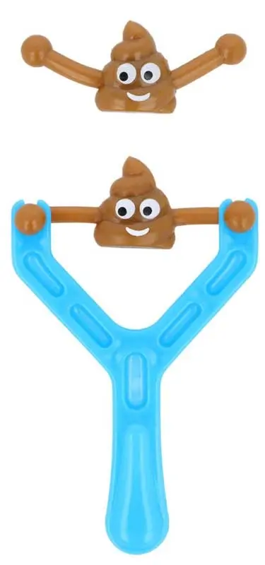 Stretchy Poo Slingshot - Kakkakatapultti