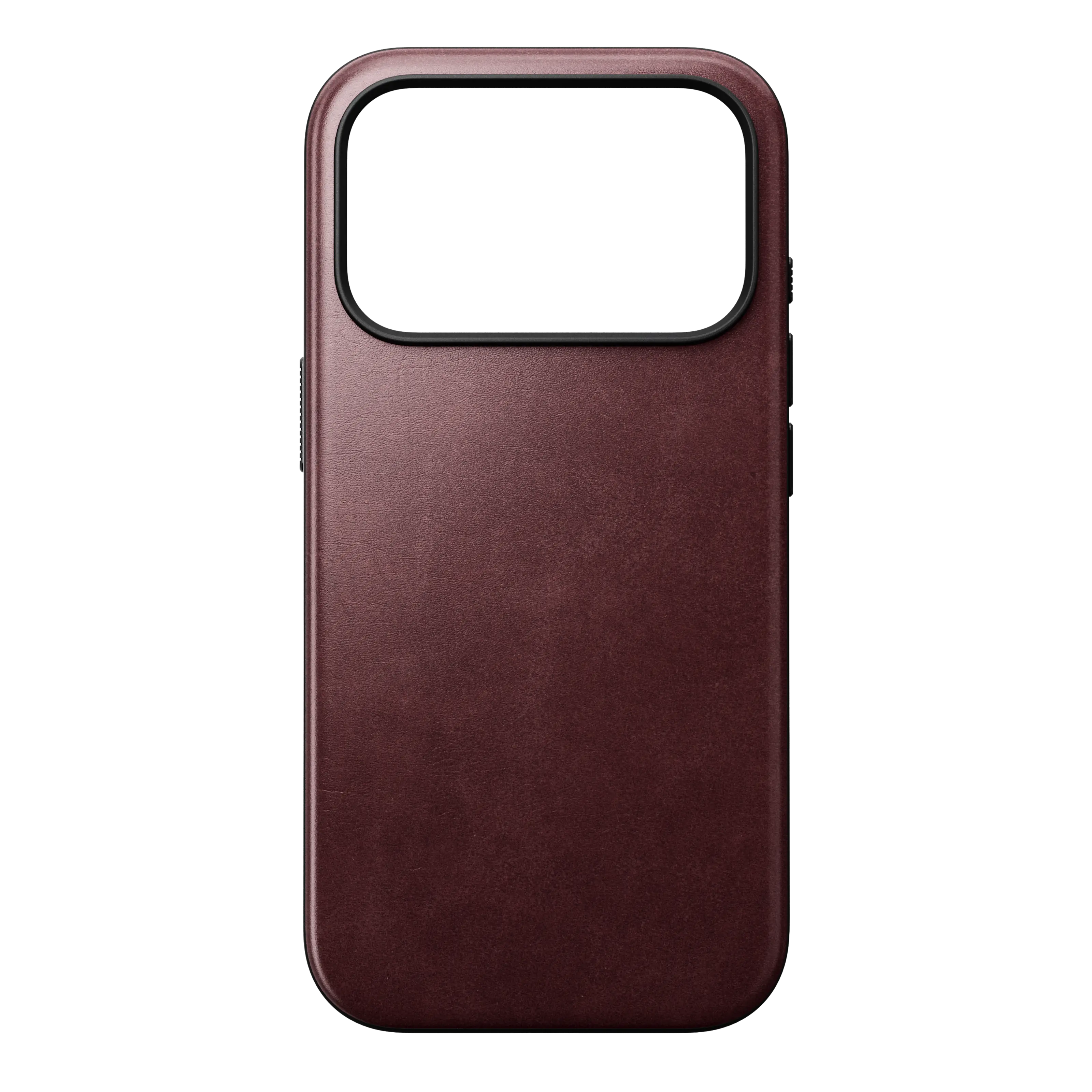 iPhone 18 Pro Modern Case Horween Leather MagSafe Burgundy