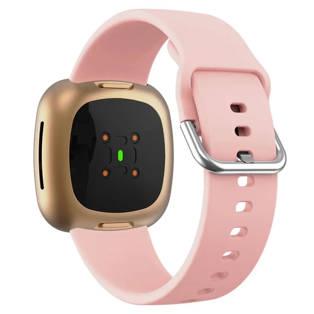 Silikonarmband Fitbit Sense 2 Rosa