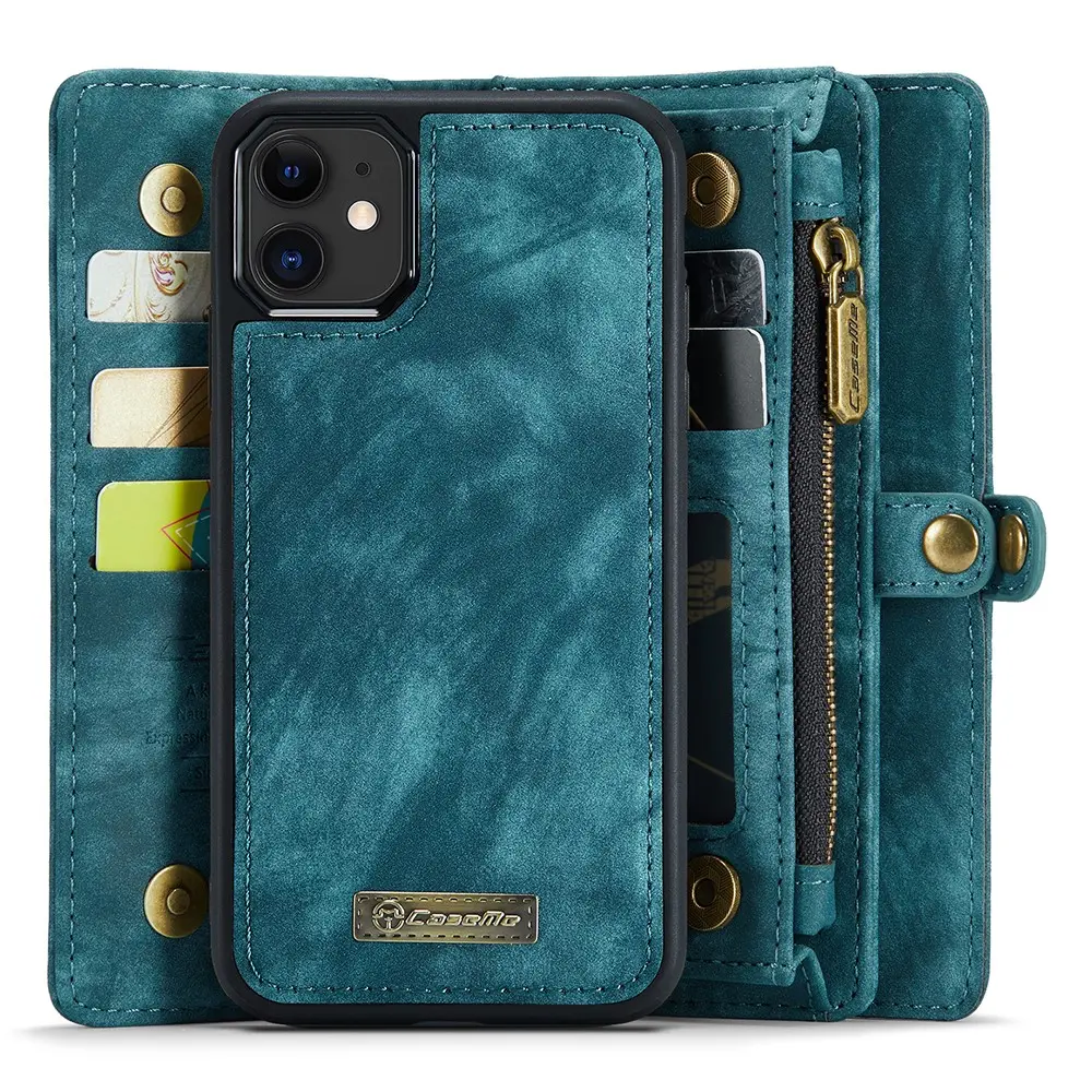 Multi-slot Plånboksfodral iPhone 11 Blå