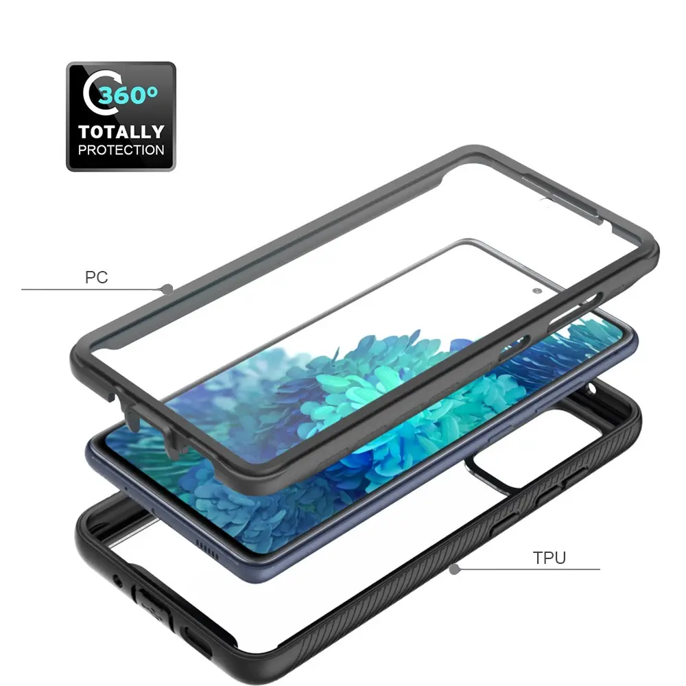 Full Protection Case Samsung Galaxy S20 FE Svart