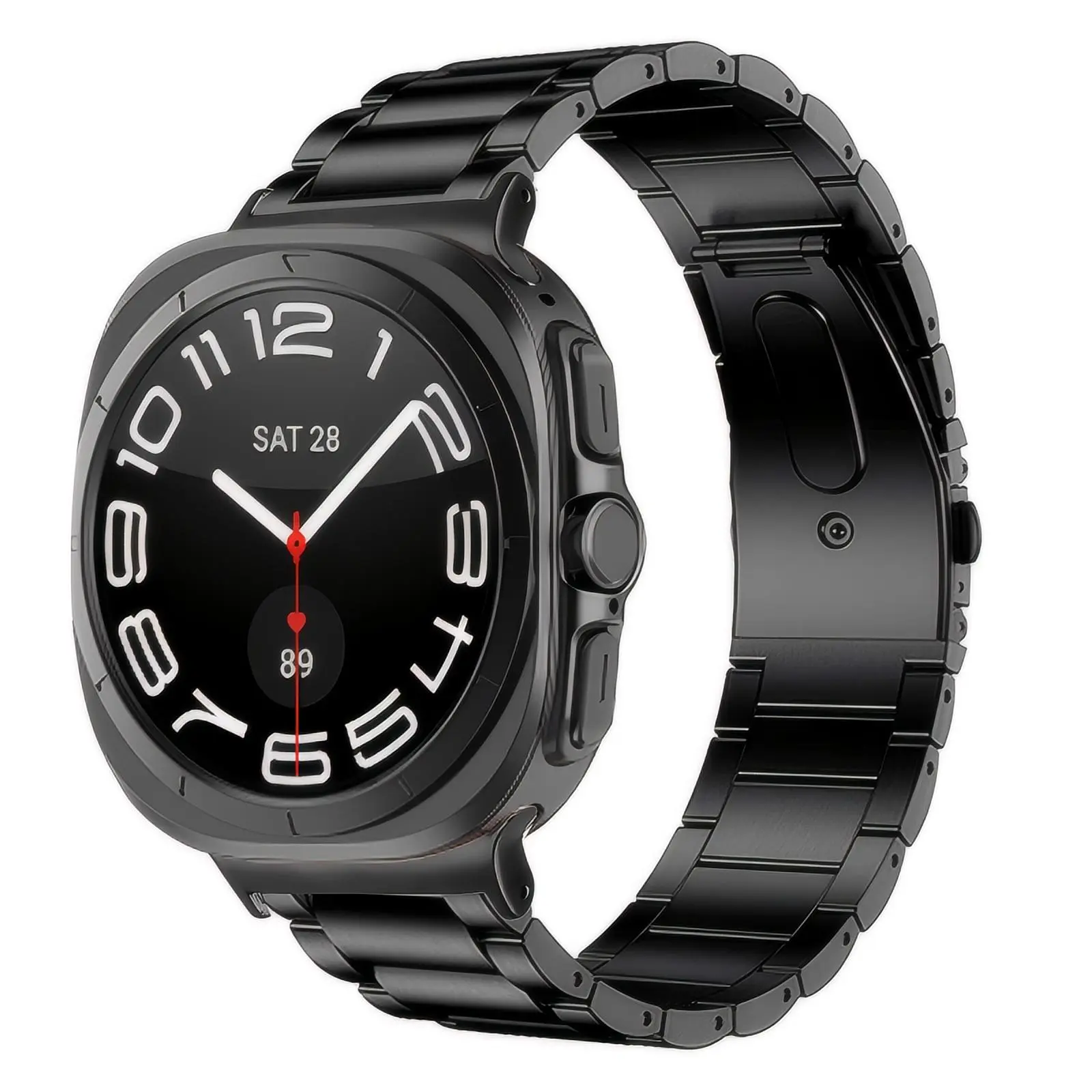 Titaniumarmbånd Samsung Galaxy Watch Ultra 47mm Sort