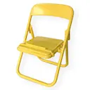 Mobilstol / bordsholder, Gul