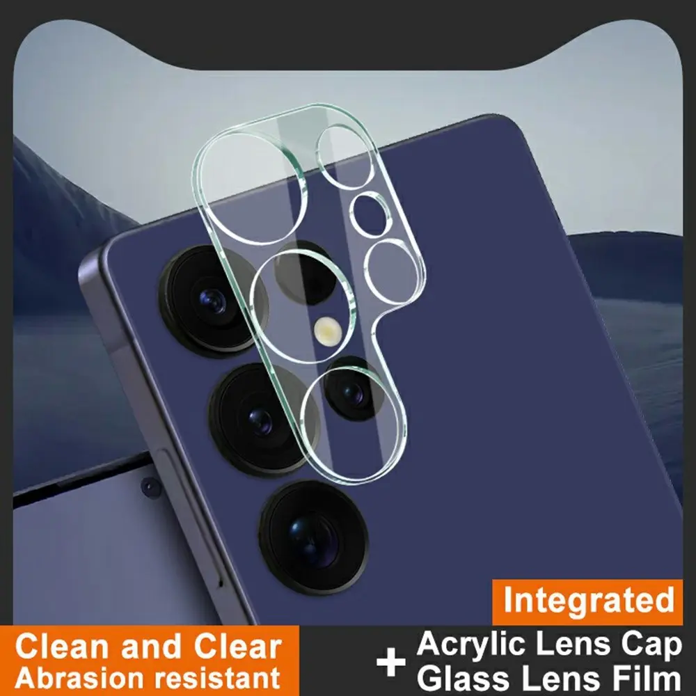 Härdat Glas 0.2mm Linsskydd Samsung Galaxy S25 Ultra Genomskinlig