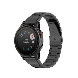 Metalarmbånd Garmin Fenix 6S Pro Sort