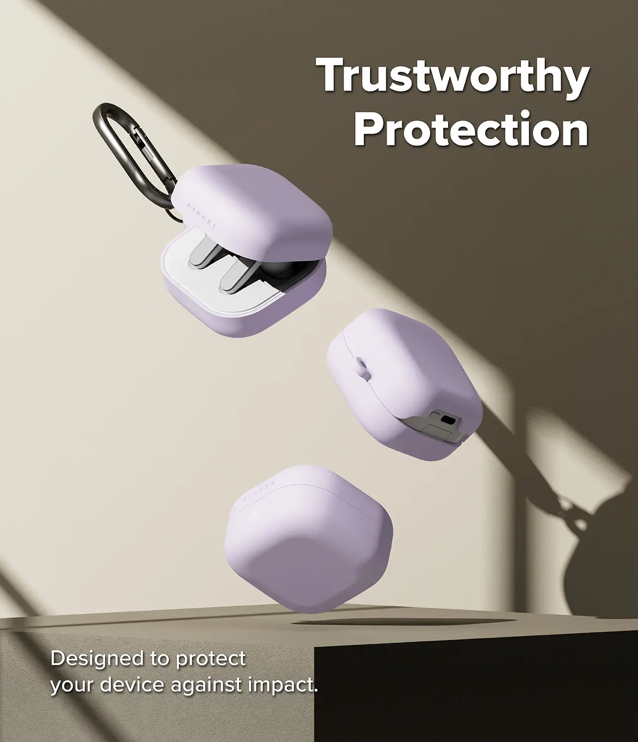 Silicone Skal Samsung Galaxy Buds 4 Pro Light Purple