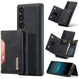 Magnetic Card Slot Case Sony Xperia 1 VI Svart