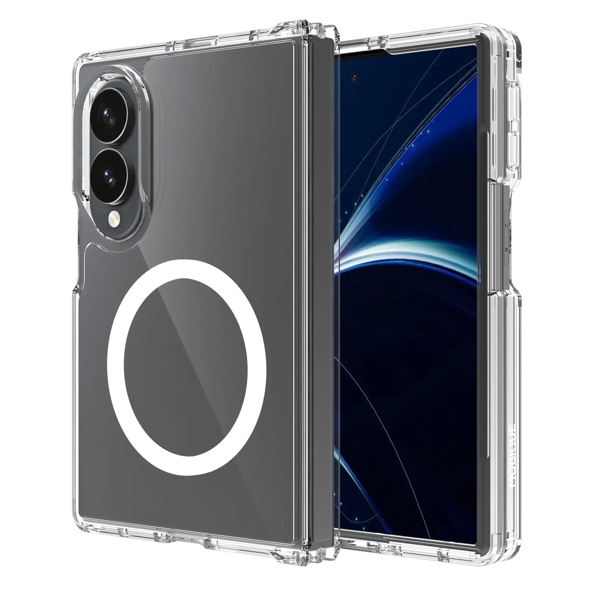 Hybridskal MagSafe Samsung Galaxy Z Fold 8 Genomskinlig