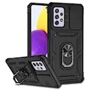 Hybridcover Ring + Kamerabeskyttelse Samsung Galaxy A52 5G Sort